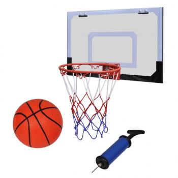 ARDEBO.de - Mini Basketballkorb Set mit Ball und Pumpe- Innenbereich