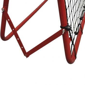 Verstellbarer Fußball Kickback Rebounder 100x100 cm 