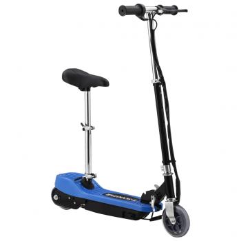 E-Scooter mit Sitz 120 W Blau