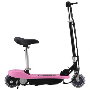 ARDEBO.de - E-Scooter mit Sitz 120 W Rosa