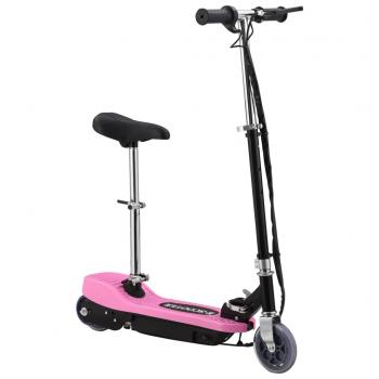 E-Scooter mit Sitz 120 W Rosa