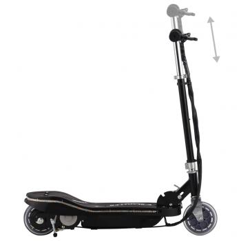 E-Scooter mit LED 120 W Schwarz