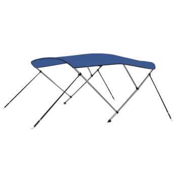 ARDEBO.de - 3-Bow Bimini Top Blau 183x140x137 cm