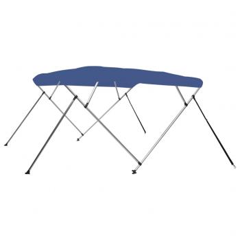 ARDEBO.de - 4-Bow Bimini Top Blau 243x210x137 cm