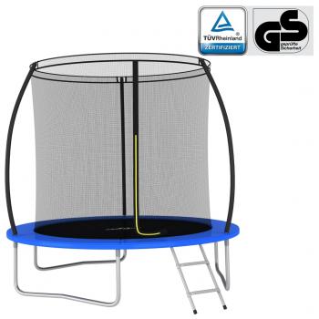 ARDEBO.de - Trampolin-Set Rund 244×55 cm 100 kg