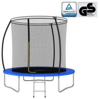 Trampolin-Set Rund 244×55 cm 100 kg