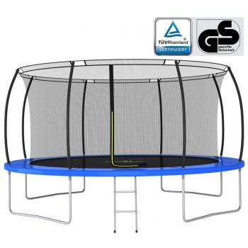 Trampolin-Set Rund 460×80 cm 150 kg