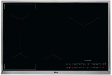 ARDEBO.de AEG IKE84441XB Autarkes Induktions-Kochfeld, Glaskeramik, 76,6 cm breit, Edelstahlrahmen, CountUp-Timer, DirectControl