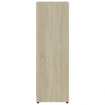 Badezimmerschrank Sonoma-Eiche 30x30x95 cm Holzwerkstoff