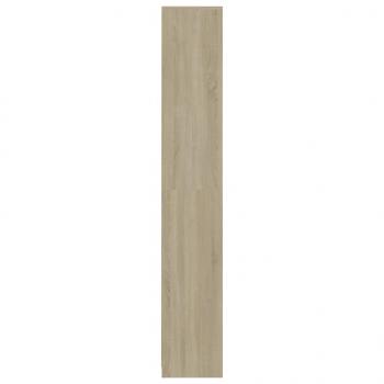 Badezimmerschrank Sonoma-Eiche 30x30x183,5 cm Holzwerkstoff