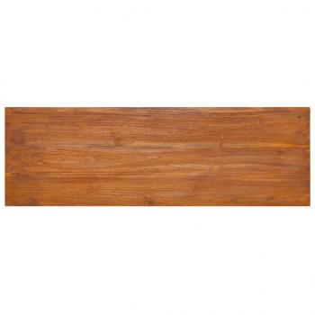 Wand-TV-Schrank 90x30x30 cm Teak Massivholz