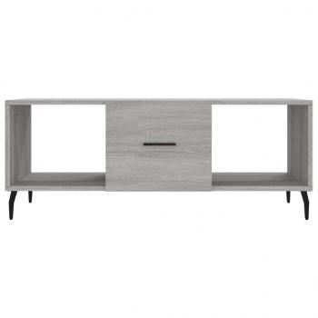 Couchtisch Grau Sonoma 102x50x40 cm Holzwerkstoff