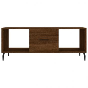 Couchtisch Braun Eichen-Optik 102x50x40 cm Holzwerkstoff