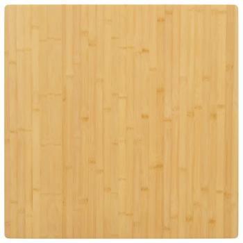 ARDEBO.de - Tischplatte 70x70x1,5 cm Bambus