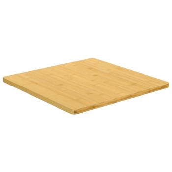 Tischplatte 40x40x1,5 cm Bambus