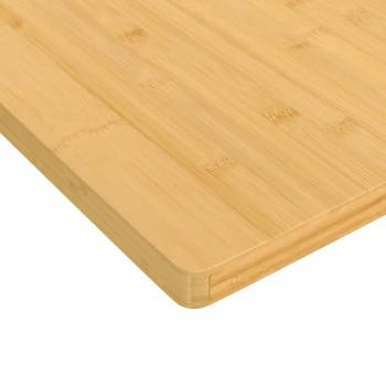 Tischplatte 90x90x2,5 cm Bambus