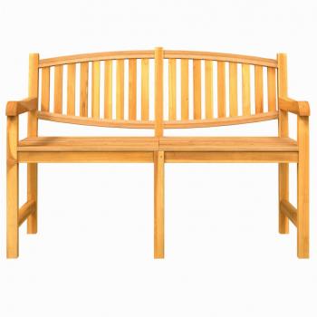 Gartenbank 149,5x60x90 cm Massivholz Teak