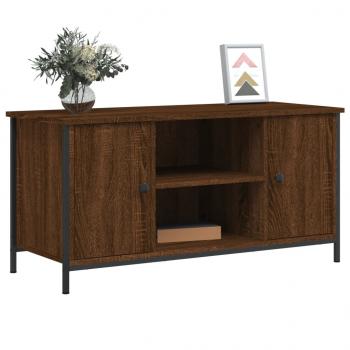 TV-Schrank Braun Eichen-Optik 100x40x50 cm Holzwerkstoff