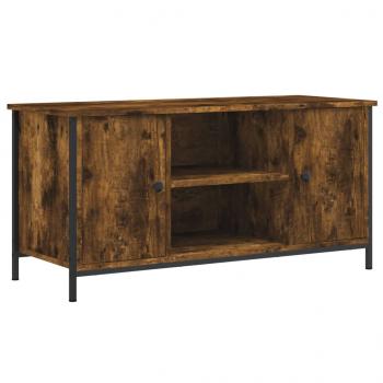 TV-Schrank Räuchereiche 100x40x50 cm Holzwerkstoff