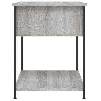 Nachttisch Grau Sonoma 44x45x58 cm Holzwerkstoff