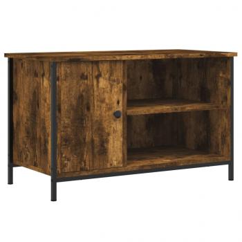 TV-Schrank Räuchereiche 80x40x50 cm Holzwerkstoff