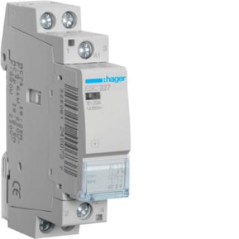 Hager ESC227 InstallationsSchütze 25A 1S+1Ö 230V