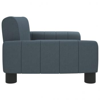 Hundebett Dunkelgrau 70x45x30 cm Stoff