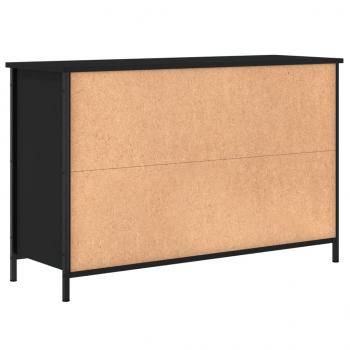 TV-Schrank Schwarz 100x35x65 cm Holzwerkstoff