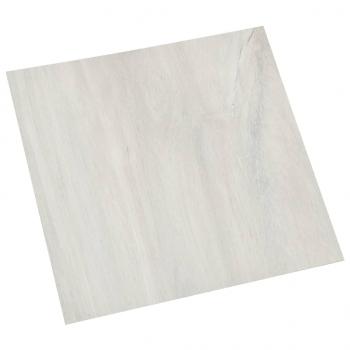 PVC-Fliesen Selbstklebend 55 Stk. 5,11 m² Creme