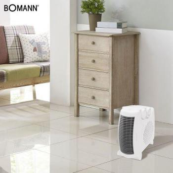 Bomann HL 1095 CB Heizlüfter, 2000W, Überhitzungsschutz, Thermostat, weiß