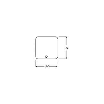 Busch-Jaeger 6543-214-102 Bedienelement mit Glimmlampe, Reflex SI, alpinweiß (2CKA006599A2816)