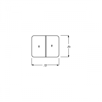 Busch-Jaeger 1785 JA-266 Wippe mit Aufdruck, Busch alpha, titan (2CKA001751A2842)