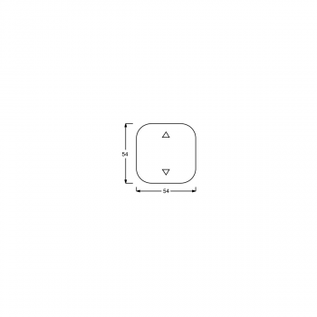 Busch-Jaeger 6430-214-102 Bedienelement, Reflex SI, alpinweiß (2CKA006430A0314)