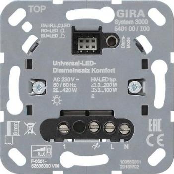 ARDEBO.de Gira 540100 Universal-LED-Dimmeinsatz Komfort, System 3000