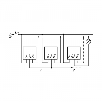 Busch-Jaeger 6401 U-102 Busch-Universal-Relais-Einsatz, Busch Wächter (2CKA006401A0048)