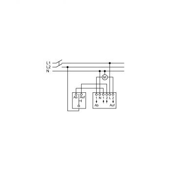 Busch-Jaeger 6411 U-101 Busch-Jalousiecontrol II-Einsatz (2CKA006410A0377)