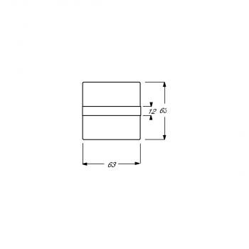 Busch-Jaeger 1764 NLI/KI-81 Wippe mit Beschriftungsfeld, future linear, anthrazit (2CKA001731A3998)