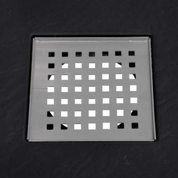 Duschtasse SMC Schwarz 90x90 cm 