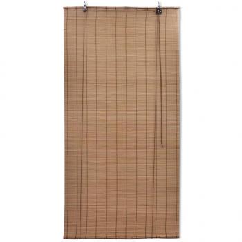 Bambusrollos 2 Stk. 100x160 cm Braun