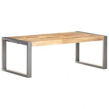 ARDEBO.de - Couchtisch 110x60x40 cm Raues Mangoholz