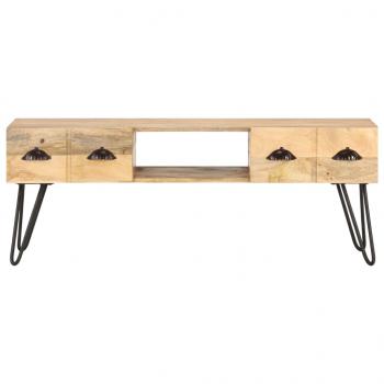 TV-Schrank 120x35x45 cm Mango Massivholz