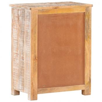 Sideboard 61x35x76 cm Raues Akazienholz 