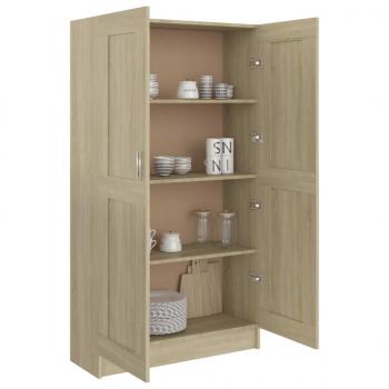 Bücherregal Sonoma-Eiche 82,5x30,5x150 cm Holzwerkstoff