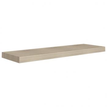 Schweberegal Eiche-Optik 80x23,5x3,8 cm MDF