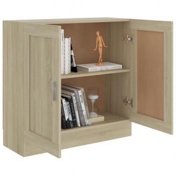 Bücherschrank Sonoma-Eiche 82,5x30,5x80 cm Holzwerkstoff