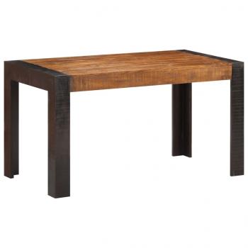 ARDEBO.de - Esstisch 140x70x76 cm Raues Mango-Massivholz