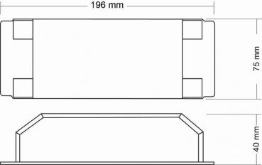 Deko Light Basic Netzgerät, HV DMX 24V/135W, schwarz (843275)