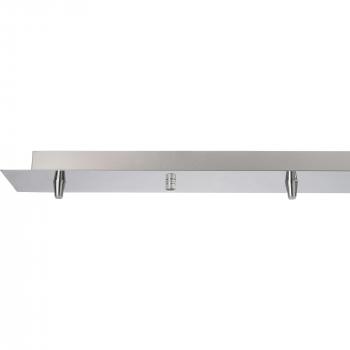 DEKO-LIGHT Bunda Pendelleuchte, 220-240V AC/50-60Hz, G9, 3x max. 28,00 W, silberfarben (342115)