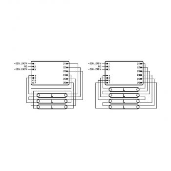 LEDVANCE Quicktronic Professional QTP5 3X14,4X14