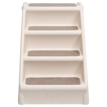 Hundetreppe Klappbar Creme 62x40x49,5 cm 